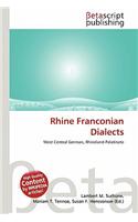 Rhine Franconian Dialects: (English)