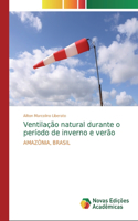 Ventilação natural durante o período de inverno e verão