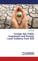 Foreign Aid, Public Investment and Poverty Level