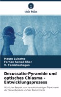 Decussatio-Pyramide und optisches Chiasma - Entwicklungsprozess