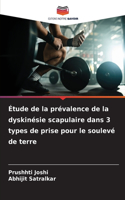 Étude de la prévalence de la dyskinésie scapulaire dans 3 types de prise pour le soulevé de terre