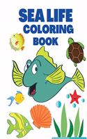 Sea Life Coloring Book