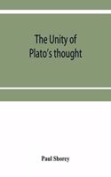 unity of Plato's thought