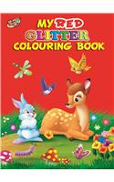My Red Glitter Colouring Book