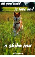 all you need is love and a shiba inu