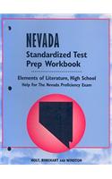 Nevada Standardized Test Prep and Workbook: Elements of Literature, High School