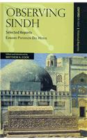 Observing Sindh: Selected Reports - Edward Paterson del Hoste