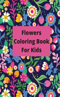 Flowers Coloring Book For Kids