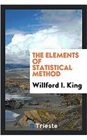The elements of statistical method