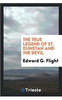 The Horse Shoe, the True Legend of St. Dunstan and the Devil