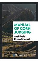 Manual of corn judging