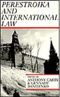 Perestroika and International Law