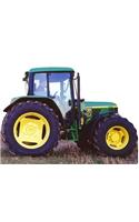 Tractor Shaped Board Book