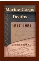 Marine Corps Deaths, 1917-1921