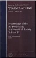 Proceedings of the St. Petersburg Mathematical Society, Volume 3