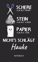 Nichts schlägt - Hauke - Notizbuch