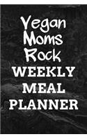 Vegan Moms Rock Weekly Meal Planner