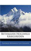 Bethmann Hollwegs Kriegsreden