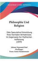 Philosophie Und Religion