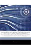 Articles on Portable Audio Player Manufacturers, Including