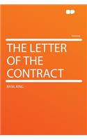 The Letter of the Contract