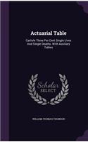 Actuarial Table