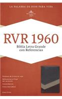 RVR 1960 Biblia Letra Grande con Referencias, marrón/tostado