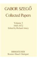 Gabor Szegö Collected Papers