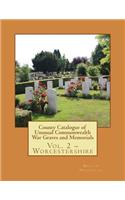 County Catalogue of Unusual Commonwealth War Graves and Memorials