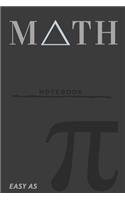 Math Graph Paper Notebook