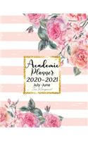 Academic Planner Time Management July 2020-June 2021