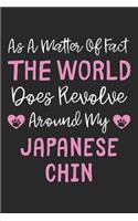 As A Matter Of Fact The World Does Revolve Around My Japanese Chin