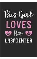 This Girl Loves Her LabPointer