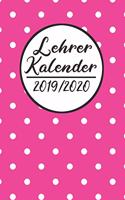 Lehrer Kalender 2019 / 2020: Lehrerkalender 2019 2020 - Lehrerplaner A5, Lehrernotizen & Lehrernotizbuch für den Schulanfang