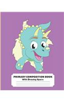 Primary Composition Book with Drawing Space