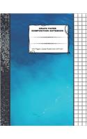 Graph Paper Composition Notebook: 110 Pages - Quad Ruled 4x4 - 8.5" x 11" Large Notebook with Grid Paper - Math Notebook For Students