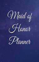 Maid of Honor Planner: 8.5 X 11 110 Pages Maid of Honor to do list, Bridal Party Planner, Budget pages, To do list timeline, note and memory pages