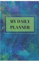 2020 Daily Planner: for man 5.5 inches x 8.5 inches portable daily sheets with hourly schedule, sections for notes, gratefulness and to do list