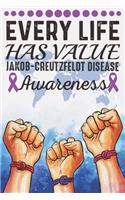 Every Life Has Value Jakob-Creutzfeldt Disease Awareness