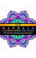 Mandala Coloring Book For Adult