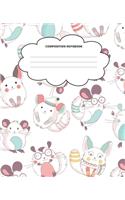 Kitty Composition Notebook