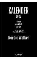 Kalender 2020 für Nordic Walker