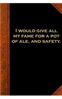2020 Daily Planner Shakespeare Quote Give Fame Ale Safety 388 Pages: 2020 Planners Calendars Organizers Datebooks Appointment Books Agendas