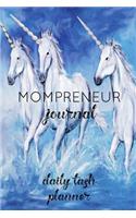 Mompreneur Journal Daily Task Planner: Book Notepad Business Composition and Journal Diary