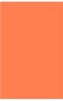Coral Notebook: Dot Grid Minimalist Book, Dotted Journal to Write In, Blank Cover for Customization