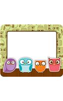 Owls Name Tags