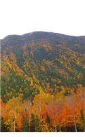 Fall Journal Clouds Hang Over Mountain Foliage: (Notebook, Diary, Blank Book)(Seasonal Fall Photo Journals Notebooks Diaries)