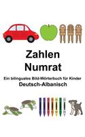 Deutsch-Albanisch Zahlen/Numrat Ein bilinguales Bild-Wörterbuch für Kinder