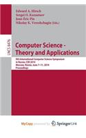 Computer Science - Theory and Applications