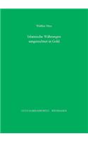 Islamische Wahrungen Des 11. Bis 19. Jahrhunderts Umgerechnet in Gold